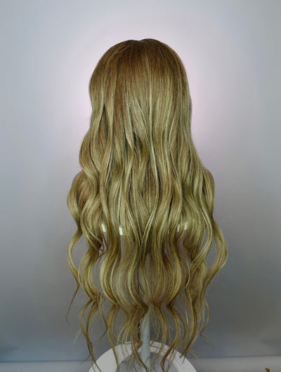 Blonde Balayage Human Hair 13x6 HD Lace Front Wig