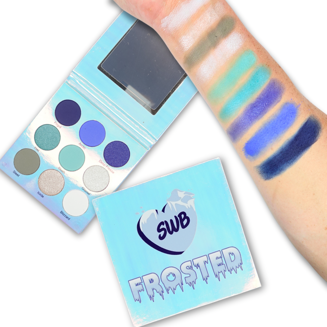 Frosted Eyeshadow & Eyeliner Palettes Bundle