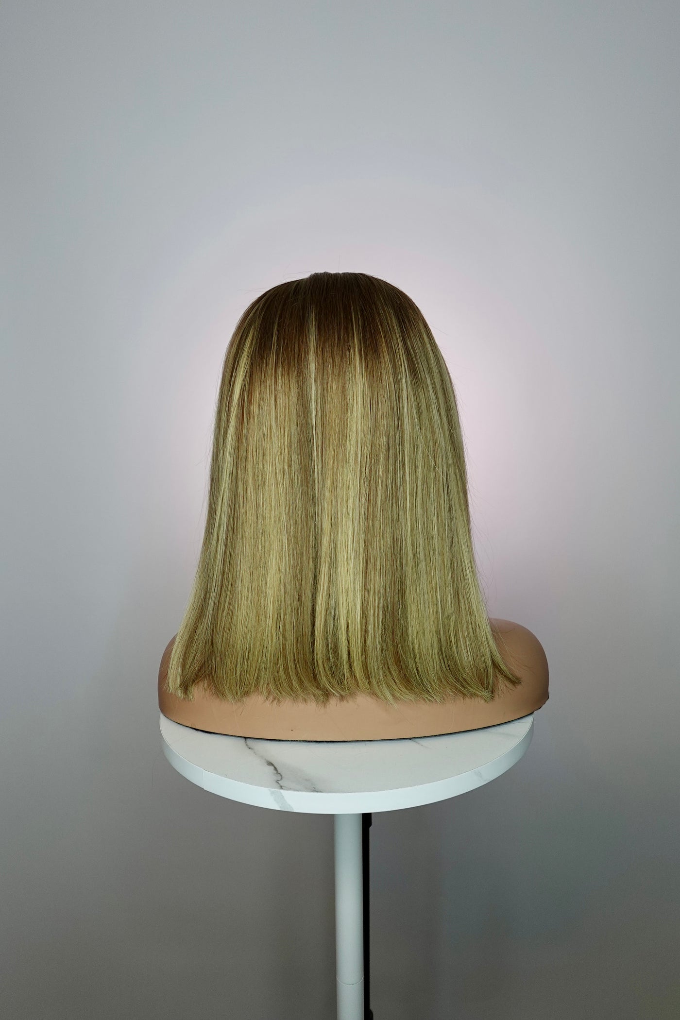 Blonde Highlights Bob Human Hair HD Lace Front Wig