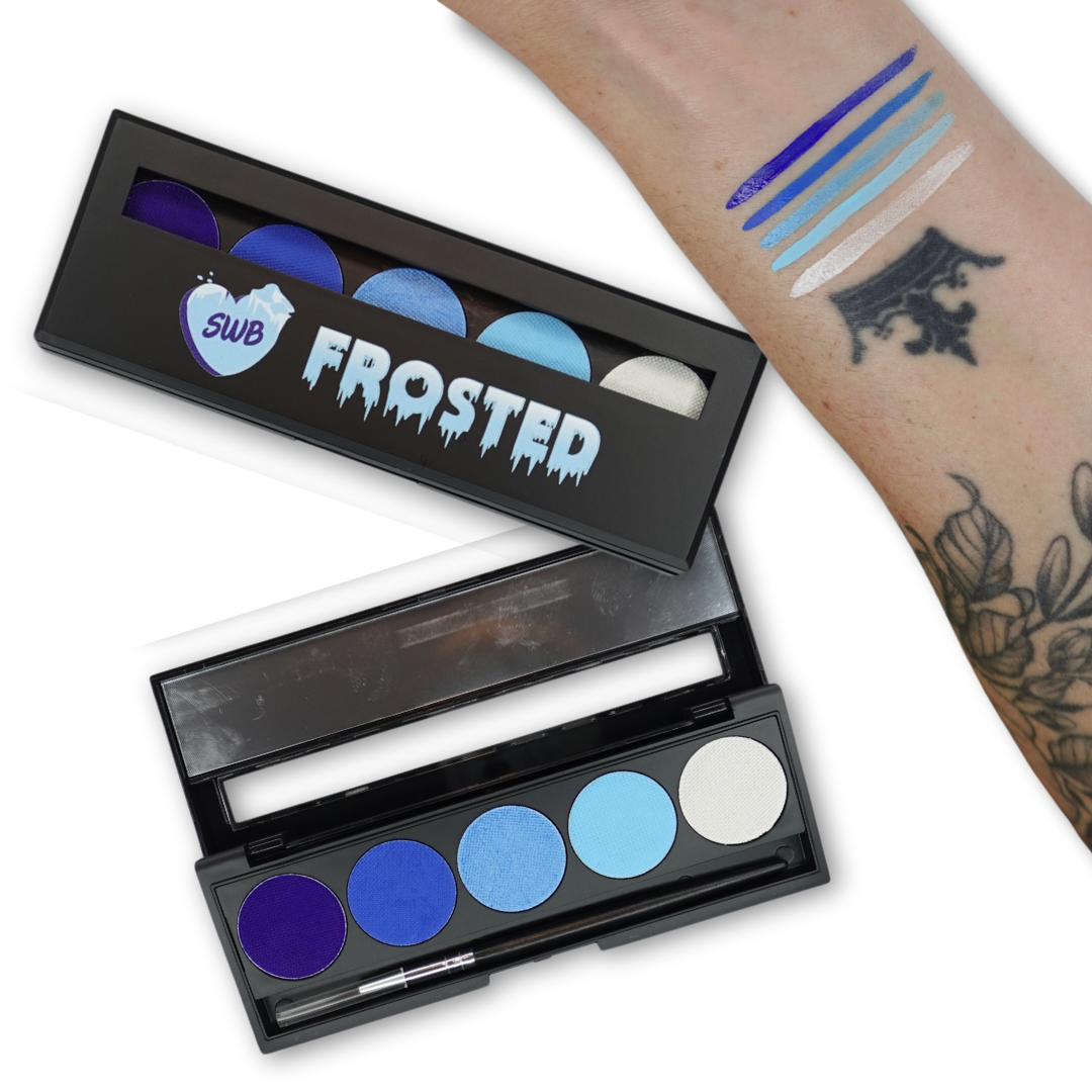 Frosted Eyeshadow & Eyeliner Palettes Bundle