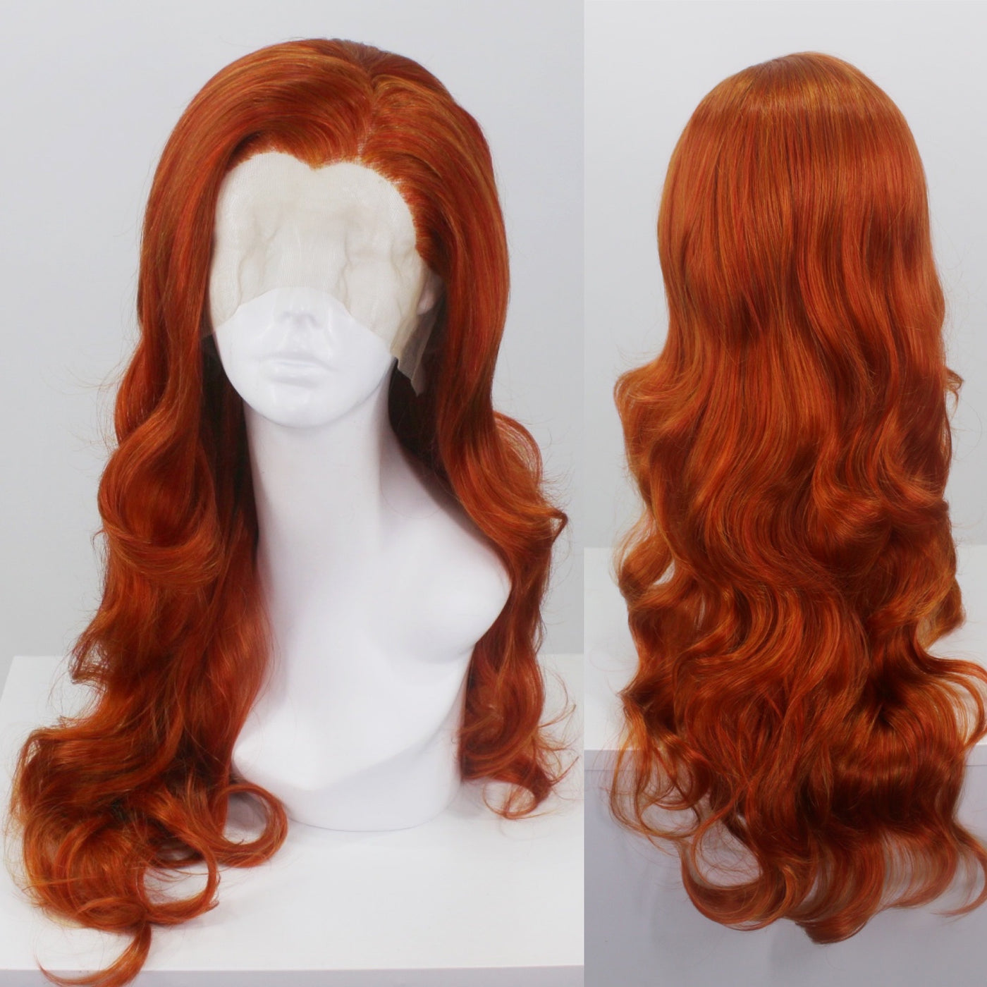 Evelyn Bright Ginger Lace Front Wig